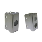 PLASTICA 2 FORI TIPO AXOLUTE GRIGIA - TELEVES 529180 product photo