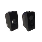 PLASTICA 2 FORI TIPO VIMAR ARKE NERA - TELEVES 529189 product photo