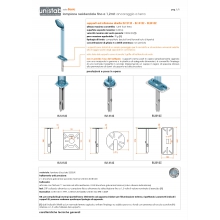 SUPPORTO AD INFISSIONE CON BASE D. 155MM - UNIERRE - UNISTAB EL1312Z product photo