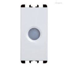 DIFFUSORE TRASPARENTE + LED BICOL. 230VAC BIANCO - URMET DOMUS 10284.B product photo