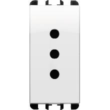 PRESA P11 2P+T 10A 250V 1M BG - URMET DOMUS 10301BG - URMET DOMUS 10301BG - URMET DOMUS 10301BG product photo