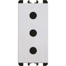 PRESA IT P17 2P+T 16A 250V 1M - URMET DOMUS 10302.B product photo