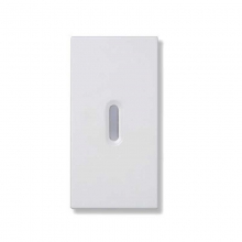 COPRITASTO DIFFUSORE TRASPARENTE 1 MODULO BIANCO - URMET DOMUS 10362.B product photo
