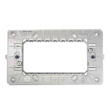 SUPPORTO RIBASSATO  4 MODULI CON VITI - URMET DOMUS 10704N product photo