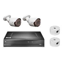KIT IP 5M CON NVR 4CH 4K POE - URMET DOMUS 1098/854 - URMET DOMUS 1098/854 product photo