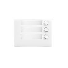 FRONTALINO A 3 TASTI B - URMET DOMUS 1168/13W - URMET DOMUS 1168/13W - URMET DOMUS 1168/13W product photo