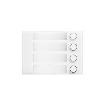 FRONTALINO A 4 TASTI B - URMET DOMUS 1168/14W - URMET DOMUS 1168/14W - URMET DOMUS 1168/14W product photo