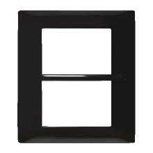 PLACCA FLEXA 3+3 MOD.ANTRACITE - URMET DOMUS 11823.AN - URMET DOMUS 11823.AN product photo