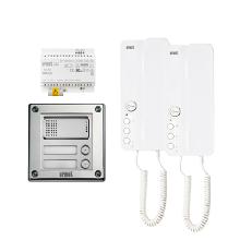 KIT BASE IMPIANTO AUDIO STEEL - URMET DOMUS 1183/603 - URMET DOMUS 1183/603 - URMET DOMUS 1183/603 product photo