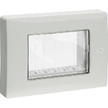 CALOTTA IP55 3MOD GRIGIA - URMET DOMUS 12513.GR - URMET DOMUS 12513.GR - URMET DOMUS 12513.GR product photo