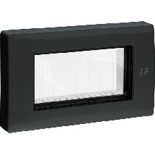 CALOTTA IP55 4MOD ANTRACITE - URMET DOMUS 12514.AN - URMET DOMUS 12514.AN - URMET DOMUS 12514.AN product photo