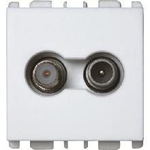 PRESA TV-SAT DIRET.DEMISC. 2DB - URMET DOMUS 13400/2.B - URMET DOMUS 13400/2.B - URMET DOMUS 13400/2.B product photo