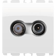 PRESA TV-SAT DIR DEMIX 2DB BG - URMET DOMUS 13400/2BG - URMET DOMUS 13400/2BG - URMET DOMUS 13400/2BG product photo