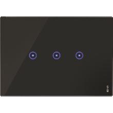 PLACCA S/TOUCH 3 I/P 3M NERO - URMET DOMUS 14033.NR - URMET DOMUS 14033.NR product photo