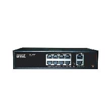 SWITCH 8X10/100 POE + 2 UPLING - URMET DOMUS 3000/402 - URMET DOMUS 3000/402 product photo