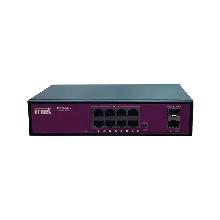 Switch 8 porte  PoE 10/100/1000 + 2 uplink  SFP serie BACKBONE - URMET DOMUS 3000/452 product photo