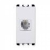 PRESA TELEFONICA RJ11 6/4 MORSETTO A INNESTO 1 MODULO NEA BIANCO - URMET DOMUS 10411.B product photo Photo 01 2XS