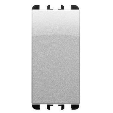 INTERRUTTORE 1 POSTO 10A 1M TST ALLUMINIO - URMET DOMUS 10101AL product photo Photo 01 3XL