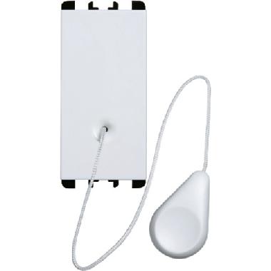 PULSANTE 1 PULSANTE NO 10A A TIRANTE 1M BIANCO - URMET DOMUS 10118.B product photo Photo 02 3XL