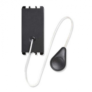 PULSANTE 1 PULSANTE NO 10A ANTRACITE  TIRANTE 1M ANTRACITE - URMET DOMUS 10118 product photo Photo 01 3XL