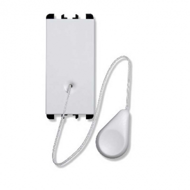 PULSANTE 1 PULSANTE NO 10A A TIRANTE 1M BIANCO - URMET DOMUS 10118.B product photo Photo 01 3XL