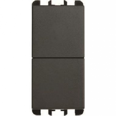 PULSANTE INDIPENDENTE 1PNO+1PNO 10A 1M TSTA - URMET DOMUS 10138 product photo Photo 01 3XL