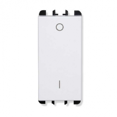 INTERRUTTORE 2 POSTI 16A 1M V TST BIANCO - URMET DOMUS 10162/B product photo Photo 01 3XL