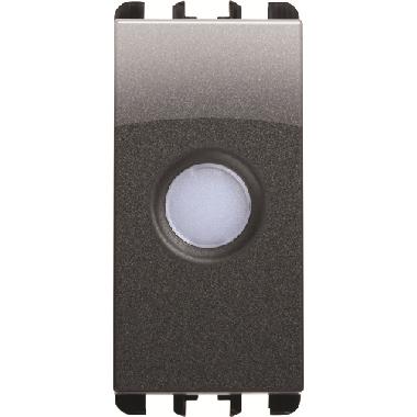 DIFFUSORE TRASPARENTE + LED BICOL 230V ACCIAIO - URMET DOMUS 10284AC product photo Photo 02 3XL