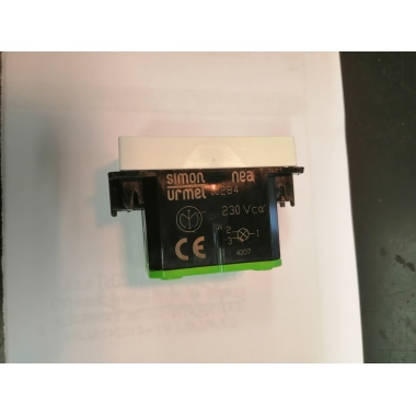 DIFFUSORE TRASPARENTE + LED BICOL. 230VAC BIANCO - URMET DOMUS 10284.B product photo Photo 03 3XL