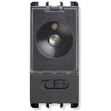 TORCIA ELETTRICA 230V/CA 50-60HZ 1 MODULO ACCIAIO - URMET DOMUS 10297 product photo Photo 01 3XL