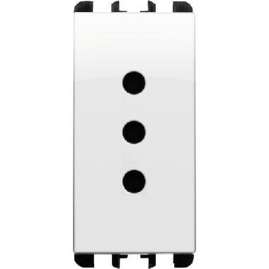 PRESA P11 2P+T 10A 250V 1M BG - URMET DOMUS 10301BG - URMET DOMUS 10301BG - URMET DOMUS 10301BG product photo Photo 02 3XL