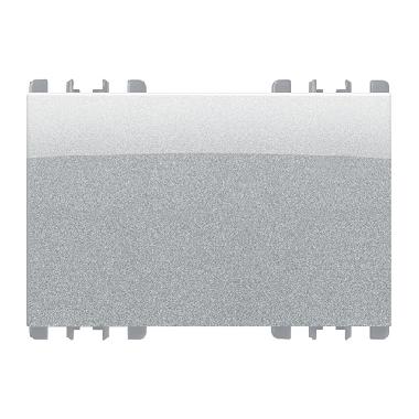 COPRITASTO 3M ALLUMINIO - URMET DOMUS 10360/3AL - URMET DOMUS 10360/3AL - URMET DOMUS 10360/3AL product photo Photo 01 3XL