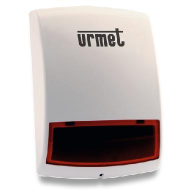 SIRENA ESTERNA CON LAMPEGGIANTE RADIO 110DB IP56 BATTERIA - URMET DOMUS 1051/405 product photo Photo 02 3XL