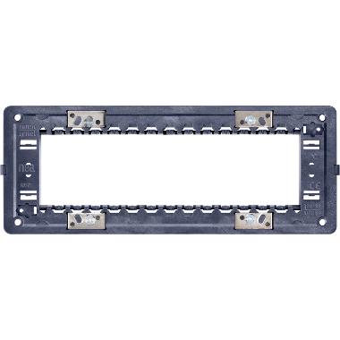 SUPPORTO SCATOLE 7 MODULI CON VITI - URMET DOMUS 10707 product photo Photo 02 3XL