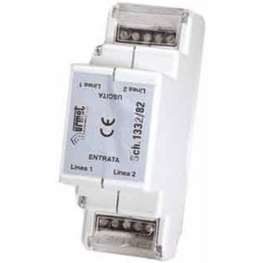 DISPOSITIVO DI PROTEZIONE 2 LINEE TELEFONICHE - URMET DOMUS 1332/82 product photo Photo 01 3XL