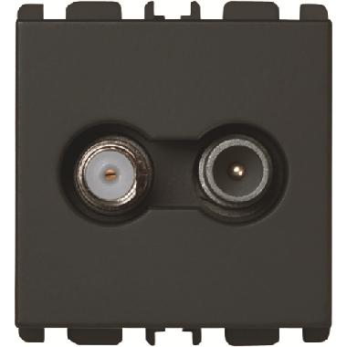 PRESA TV-SAT DIRET.DEMISC. 2DB - URMET DOMUS 13400/2 - URMET DOMUS 13400/2 - URMET DOMUS 13400/2 product photo Photo 01 3XL