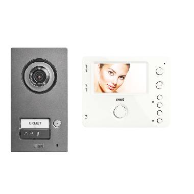 VIDEOCITOFONO KIT MONOFAMILIARE MIKRA2 MIRO VIVAVOCE - URMET DOMUS 1784/771 product photo Photo 02 3XL