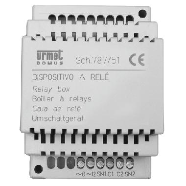 URM.RELE MONOSTABILE  2 SCAMBI - URMET DOMUS 788/52 - URMET DOMUS 788/52 - URMET DOMUS 788/52 product photo Photo 01 3XL