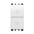 PULSANTE INTERBLOCCATA 1PNO+1PNO 10A 1M BIANCO GHIACCIO - URMET DOMUS 10139BG product photo