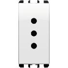 PRESA P11 2P+T 10A 250V 1M BG - URMET DOMUS 10301BG - URMET DOMUS 10301BG - URMET DOMUS 10301BG product photo