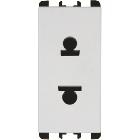 PRESA EURO-AM 2P 16A 230V BIAN - URMET DOMUS 10306.B - URMET DOMUS 10306.B - URMET DOMUS 10306.B product photo