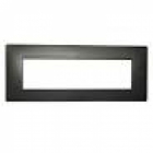 PLACCA FLEXA TECNOPOLIMERO 7 MODULI ANTRACITE NEA - URMET DOMUS 11807.AN product photo