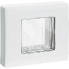 Coperchio protetto, 2 moduli, Bianco Nea, IP55, Nea - URMET DOMUS 12512.BN product photo