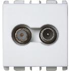 PRESA TV-SAT DIRET.DEMISC. 2DB - URMET DOMUS 13400/2.B - URMET DOMUS 13400/2.B - URMET DOMUS 13400/2.B product photo