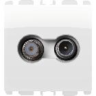 PRESA TV-SAT DIR DEMIX 2DB BG - URMET DOMUS 13400/2BG - URMET DOMUS 13400/2BG - URMET DOMUS 13400/2BG product photo