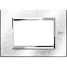 PLACCA ALU CROMO SPAZZ 3M - URMET DOMUS 13903.CS - URMET DOMUS 13903.CS - URMET DOMUS 13903.CS product photo