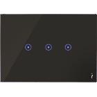 PLACCA S/TOUCH 3 I/P 3M NERO - URMET DOMUS 14033.NR - URMET DOMUS 14033.NR product photo