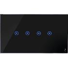 PLACCA S/TOUCH 4 I/P 4M NERO - URMET DOMUS 14044.NR - URMET DOMUS 14044.NR product photo