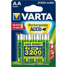 AA (STILO) X 4 (2.100 MAH) RR ACCU ''''R2U' - VARTA 56706 product photo