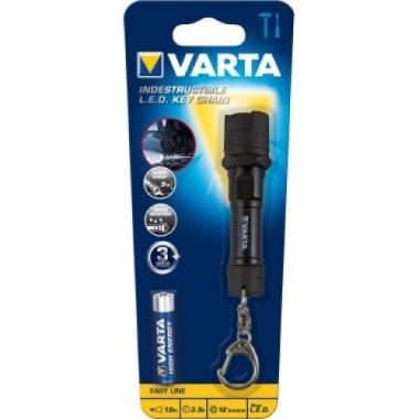 TORCIA INDESTRUCTIBLE KEY CHAIN LED 1 AAA - VARTA 16701101421 product photo Photo 01 3XL